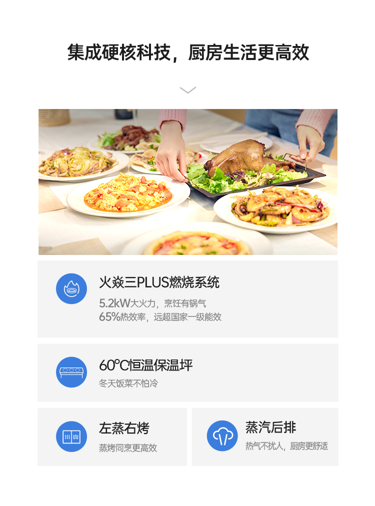 帥豐時(shí)空S5蒸烤獨(dú)立集成灶