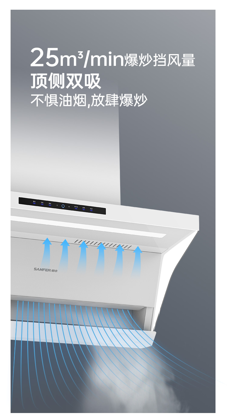 帥豐DC02上排煙機(jī)煙機(jī)灶具